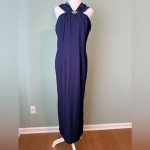Scott McClintock Deep Blue Maxi Dress